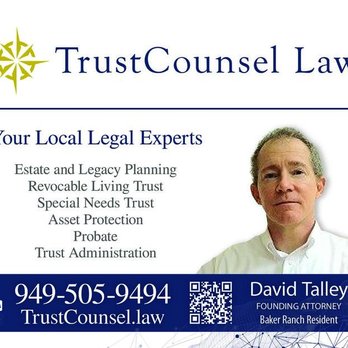 TrustCounsel Law - Our local Lake Forest ad - Estate Planning Law Near Me - Lake Forest, California TrustCounsel Law - Our local Lake Forest ad - Estate Planning Law Near Me - Lake Forest, California