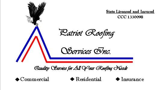 Slide of Patriot Roofing Services