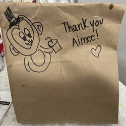 Juice Monkey Smoothie Bar - Cute packaging from delivery order via Uber Eats