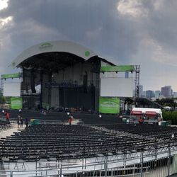 VIP Club Huntington Bank Pavilion - View from VIP Club