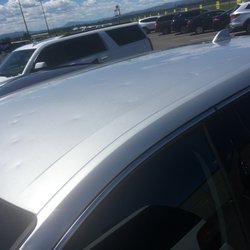 Avis Rent A Car - Severe Hail Damage on this Rental. 52K miles on vehicle and AVIS rented to me for over $500 for 9 days. FAIL!!!