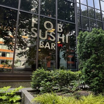 FOB Sushi Bar - Outside sign (June 2026) - Sushi Bars Near Me - Seattle, Washington