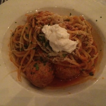 Piatti - Spaghetti and Veal/Pork Meatballs- SO good! - Italian Near Me - La Jolla, California Piatti - Spaghetti and Veal/Pork Meatballs- SO good! - Italian Near Me - La Jolla, California