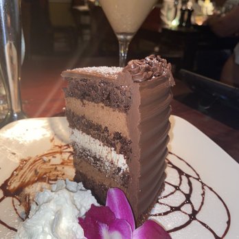 Vienna Wine Bar - Black and White Chocolate Mousse Cake - Wine Bars Near Me - Davie, Florida Vienna Wine Bar - Black and White Chocolate Mousse Cake - Wine Bars Near Me - Davie, Florida