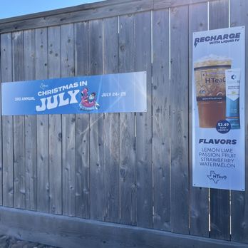 HTeaO - a wooden fence with a sign on it - Coffee & Tea Near Me - Webster, Texas HTeaO - a wooden fence with a sign on it - Coffee & Tea Near Me - Webster, Texas
