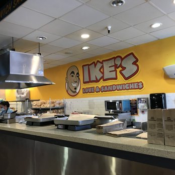 Ike's Love & Sandwiches - Behind the counter inside Ike's Love & Sandwiches in downtown Berkeley. - Sandwiches Near Me - Berkeley, California Ike's Love & Sandwiches - Behind the counter inside Ike's Love & Sandwiches in downtown Berkeley. - Sandwiches Near Me - Berkeley, California