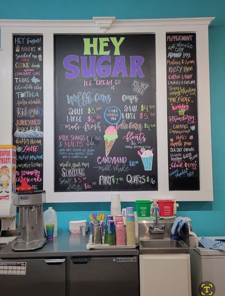 Hey Sugar Candy Store- Decatur Logo