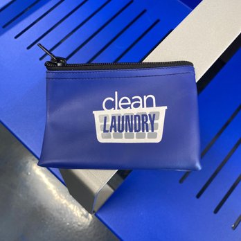 Clean Laundry - Free coin purse for the tokens to wash your clothes - Laundromat Near Me - Austin, Texas