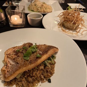 Masraff's - Pan Seared Gulf Red Snapper - New American Near Me - Houston, Texas