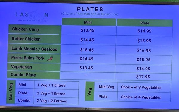 Menu photo 8 Lasoon Aiea, HI