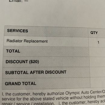 Olympic Auto Center - Overcharge - Auto Repair Near Me - Los Angeles, California Olympic Auto Center - Overcharge - Auto Repair Near Me - Los Angeles, California