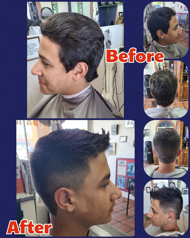 Phil's Barber Styling Shop Logo
