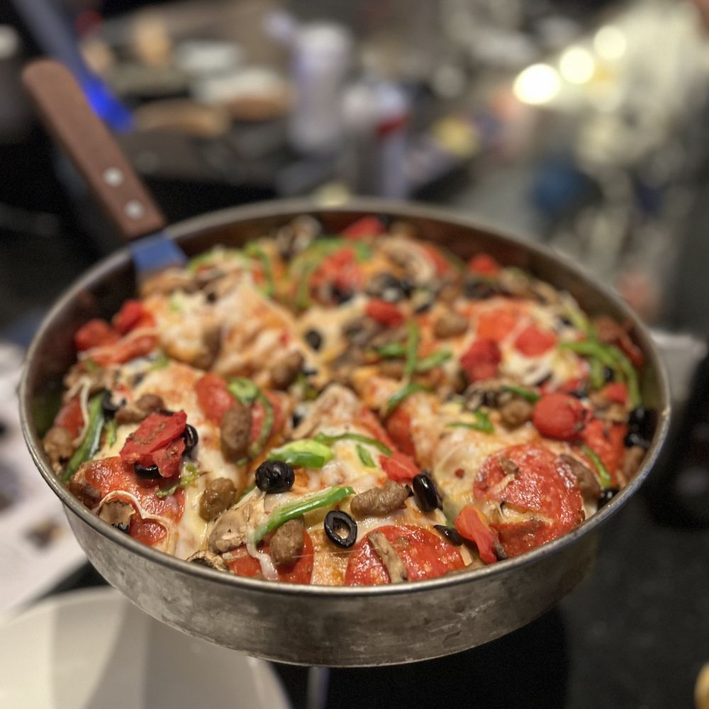 Food from BJ's Restaurant & Brewhouse