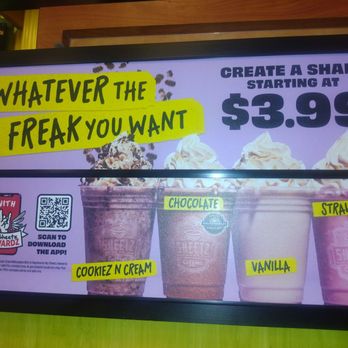 Sheetz - a picture of a sign advertising a shake - Gas Stations Near Me - LEXINGTON, North Carolina Sheetz - a picture of a sign advertising a shake - Gas Stations Near Me - LEXINGTON, North Carolina
