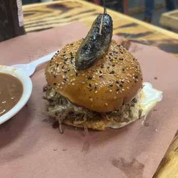 Skinny’s BBQ - EL PORKY MELT - Barbeque Near Me - El Paso, Texas