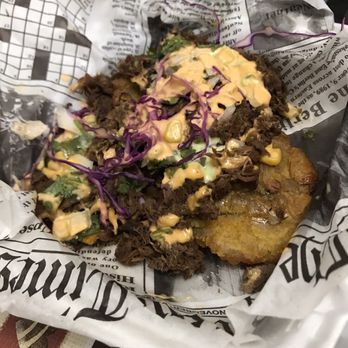 Taco Fuego - Tostones - Food Trucks Near Me - Houston, Texas Taco Fuego - Tostones - Food Trucks Near Me - Houston, Texas