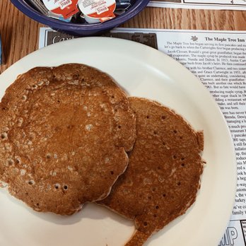 Cartwright's Maple Tree Inn - The infamous buckwheat pancakes - Breakfast & Brunch Near Me - Angelica, New York