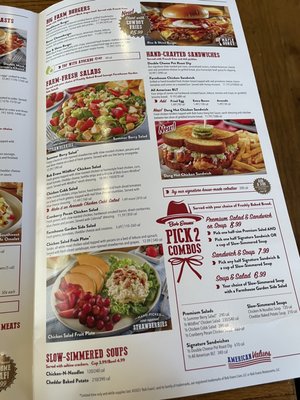 Menu photo 2 Bob Evans Myrtle Beach, SC