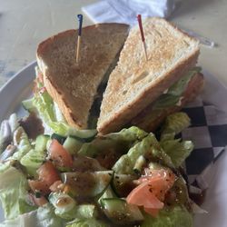 BLT (GH) with a side salad