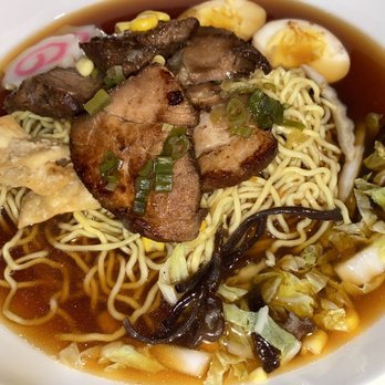 Blue Orchid - Sho Yu Ramen with Chasiu - Sushi Bars Near Me - Charlotte, North Carolina Blue Orchid - Sho Yu Ramen with Chasiu - Sushi Bars Near Me - Charlotte, North Carolina