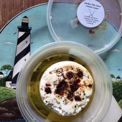 Hatch Knoll Farm/ Garden Side Dairy - Italian herbed goat cheese.... mmmmmm!