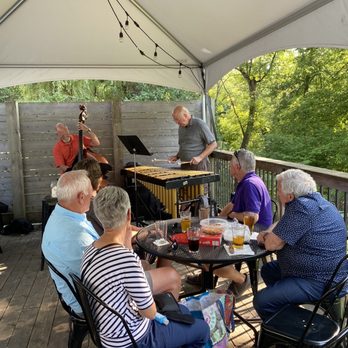 Chapel Brewing - Krave... Kevin & Dave..Jazz duo... My family taking it all in!! - Breweries Near Me - Dundas, Minnesota
