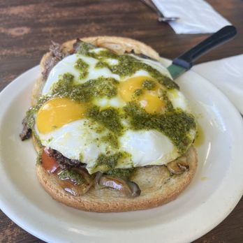 Rae's Restaurant - Special steak & eggs from the chalkboard. - Diners Near Me - Santa Monica, California Rae's Restaurant - Special steak & eggs from the chalkboard. - Diners Near Me - Santa Monica, California