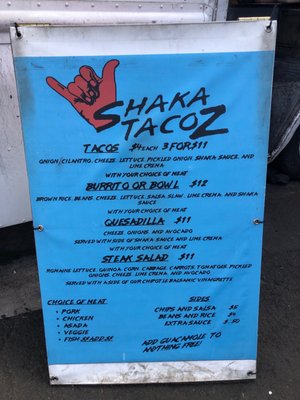 Menu photo 7 Shaka Tacoz Captain Cook, HI