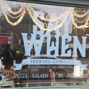 Say When Brewing - Brewpubs Near Me - Denison, Texas