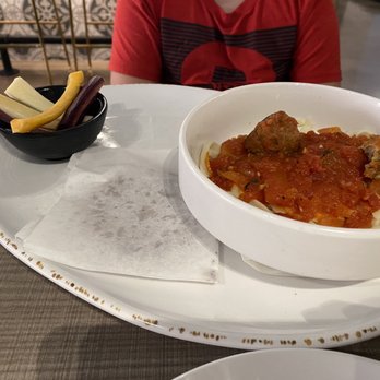 Picazzo's Healthy Italian Kitchen - Kids Linguine and Meatballs, carrots and cookie. - Gluten-Free Near Me - Gilbert, Arizona Picazzo's Healthy Italian Kitchen - Kids Linguine and Meatballs, carrots and cookie. - Gluten-Free Near Me - Gilbert, Arizona
