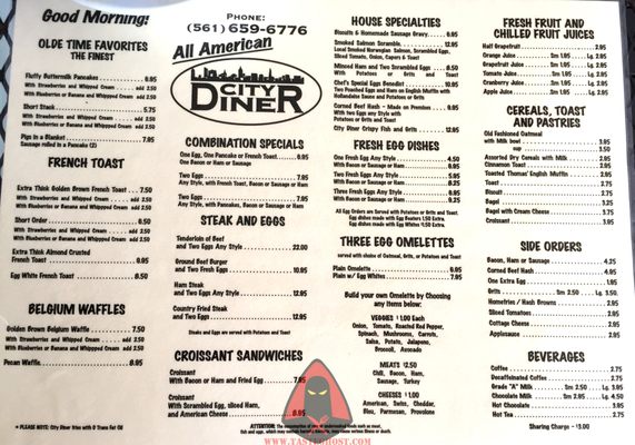 Menu photo 8 City Diner West Palm Beach, FL Menu photo 8 City Diner West Palm Beach, FL