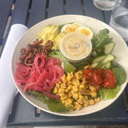 Salad and Turkey melt!