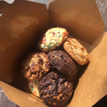 Chip City - Buy 5 Get 1 Free! (Chocolate Peanut Butter, Funfetti, Chocolate Chip Walnut, and Oatmeal Apple Pie) - Bakeries Near Me - Astoria, New York