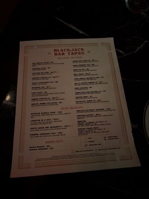 Menu photo 8 Blackjack Bar Tapas Atlanta, GA