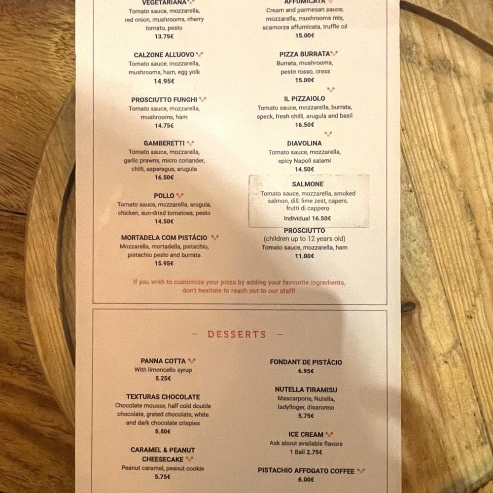 IL Pizzaiolo - Menu - Pizza Near Me - Porto, 13
