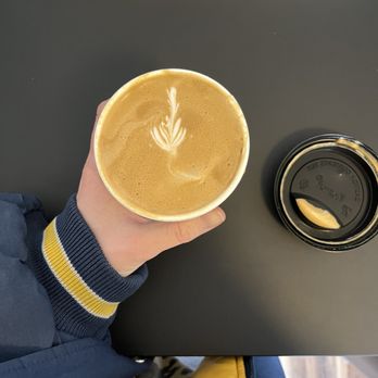 Stamford Coffee - Quad shot latter with regular milk - Coffee & Tea Near Me - Stamford, New York Stamford Coffee - Quad shot latter with regular milk - Coffee & Tea Near Me - Stamford, New York