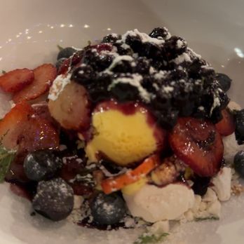 Running Goose - Pavlova dessert.. wasn't the best I prefer their horchata creme brulee - Gastropubs Near Me - Los Angeles, California Running Goose - Pavlova dessert.. wasn't the best I prefer their horchata creme brulee - Gastropubs Near Me - Los Angeles, California