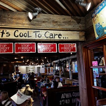 Bubba Gump Shrimp - One of multiple dining areas - Seafood Near Me - Long Beach, California