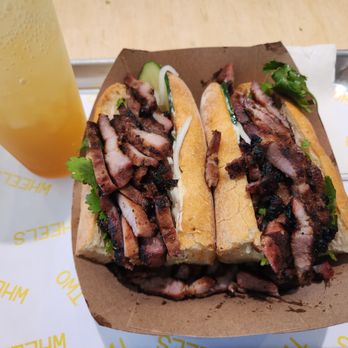 Two Wheels - Signature Bahn Mi w/ Pork - Vietnamese Near Me - New York, New York Two Wheels - Signature Bahn Mi w/ Pork - Vietnamese Near Me - New York, New York