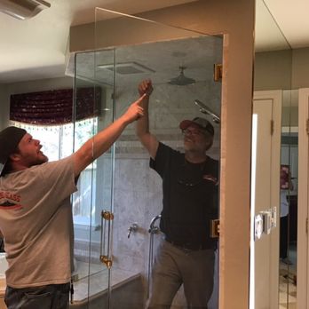 Diablo Glass - Bob removing a spot. - Windows Installation Near Me - Concord, California Diablo Glass - Bob removing a spot. - Windows Installation Near Me - Concord, California