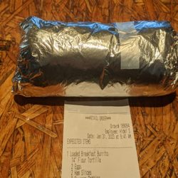 Loaded Breakfast Burrito