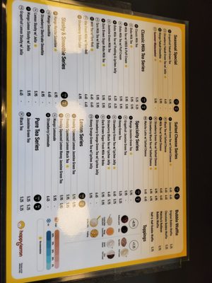 Menu photo 3 Happy Lemon Beaverton, OR