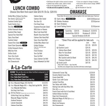 Ootoro Sushi - Current Menu as of July 29, 2022. - Japanese Near Me - Walnut, California Ootoro Sushi - Current Menu as of July 29, 2022. - Japanese Near Me - Walnut, California