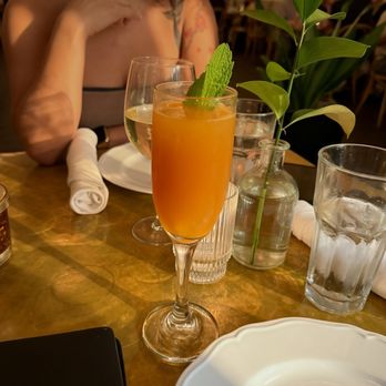 Brewery Bhavana - VIRGIN PASSION FRUIT BELLINI - Dim Sum Near Me - Raleigh, North Carolina