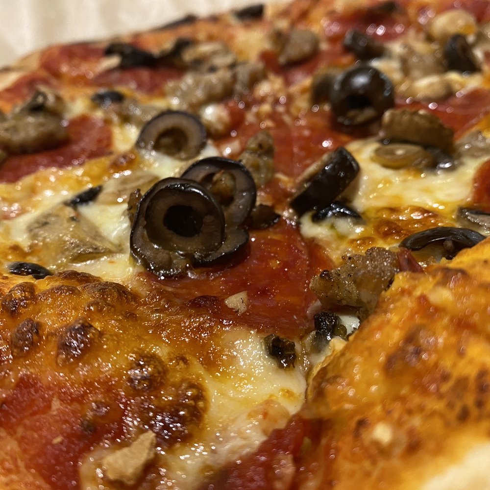 MOD Pizza - Pepperoni, sausage, Olive and Mushroom - Pizza Near Me - Sacramento, California MOD Pizza - Pepperoni, sausage, Olive and Mushroom - Pizza Near Me - Sacramento, California