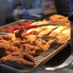 King of the Road Kitchen - Ooooo meat pies, boudin and fried chicken!