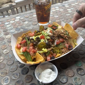 Creekside Taphouse - Pulled pork nachos (special) - American Near Me - Asheville, North Carolina Creekside Taphouse - Pulled pork nachos (special) - American Near Me - Asheville, North Carolina