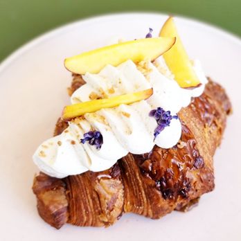 Faria Bakery - Lavender and peach croissant - Bakeries Near Me - Sacramento, California