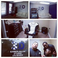 3-D Barber - Great Family Barbershop in the heart of Buford, Ga