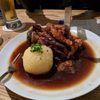 Augustiner Bräustuben - Pork knuckle - German Near Me - Munich, BY Augustiner Bräustuben - Pork knuckle - German Near Me - Munich, BY